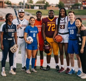 student athletes portrait